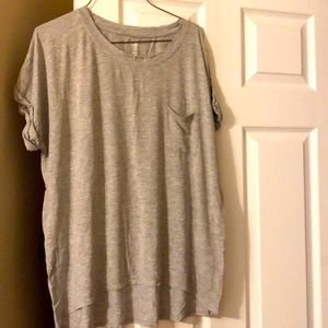 New York & Company Soho grey over sized tee